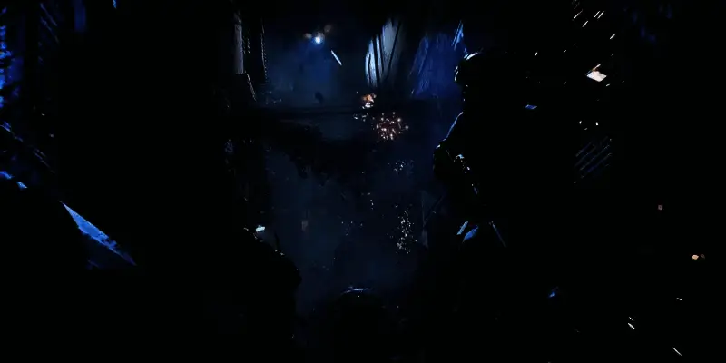 开发团队工作场景截图，技术人员正在调试《战地6》的画面渲染与性能参数界面