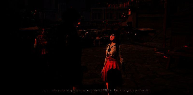 《失落之魂》游戏主视觉图，主角卡泽尔持剑站立于废墟之上，背景为崩塌的城市与血色天空