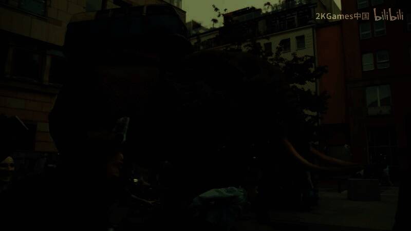 多人合作战斗场景，四名玩家角色在风暴中并肩作战，枪火与技能特效交织