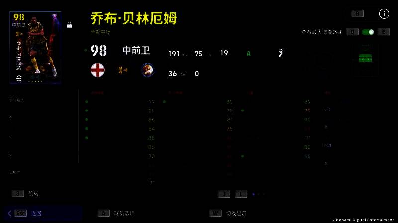 乔布·贝林厄姆在比赛中完成凌空抽射破门瞬间，皮球划出弧线飞入球门死角，队友冲上前庆祝