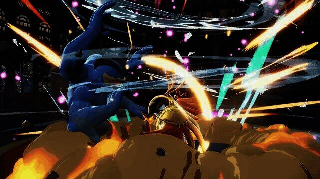 MEGA摔角鹰人战斗姿态，双翅展开，目光锐利锁定对手