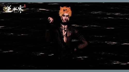 《逆水寒》AI智能卡点变装演示动图，角色随音乐节奏快速切换不同服饰造型