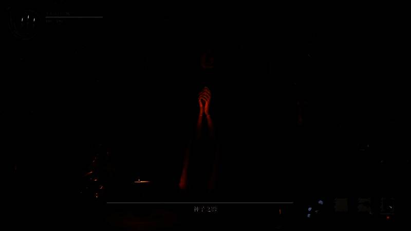 游戏设置界面展示多个难度选项，从‘轻松’到‘地狱级’逐级排列，背景为血红色警示字样