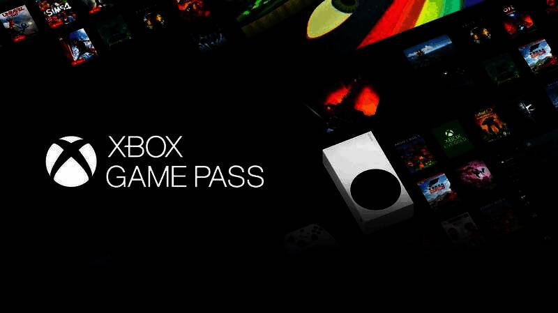 微软与索尼财报数据对比图，突出显示Xbox Game Pass和PlayStation Plus的收入增长情况