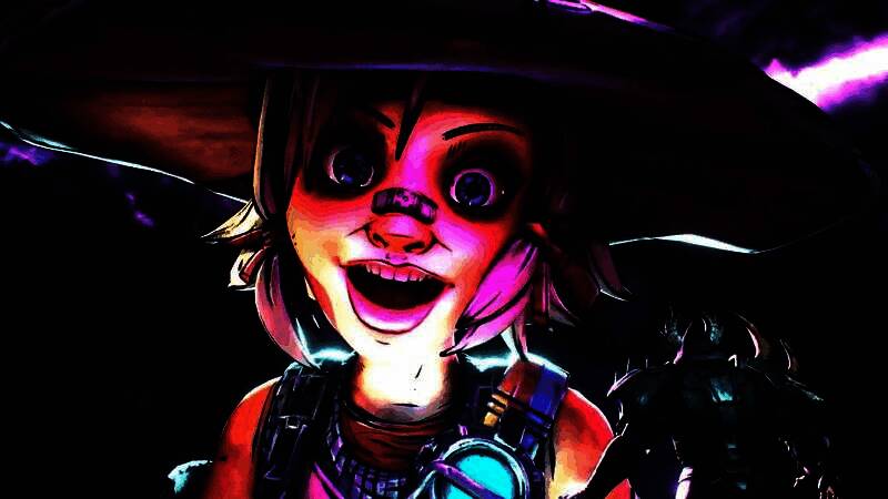 《小缇娜的奇幻之地》游戏内场景，充满魔法与齿轮朋克风格的奇幻世界，角色正在施放华丽技能对抗怪物