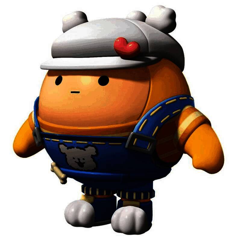 联动外观「线条小狗套装」展示图，整体采用黑白线条风格，还原原作艺术感，穿着角色显得俏皮可爱