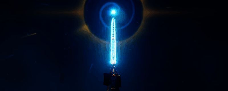 《海之剑》中玩家角色与巨型海兽BOSS对峙的紧张战斗画面，场景充满暗潮涌动的海底光影特效