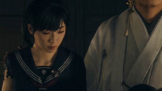 《寂静岭》系列制作人冈本基与总监Al-Yang在科隆游戏展接受采访，神情专注地谈论新作开发