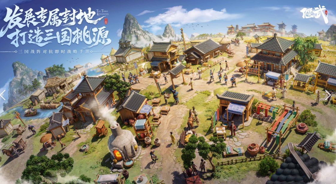 曹操释放主动技能的瞬间，身披重甲沿直线冲锋，气浪翻涌，敌军被纷纷击退