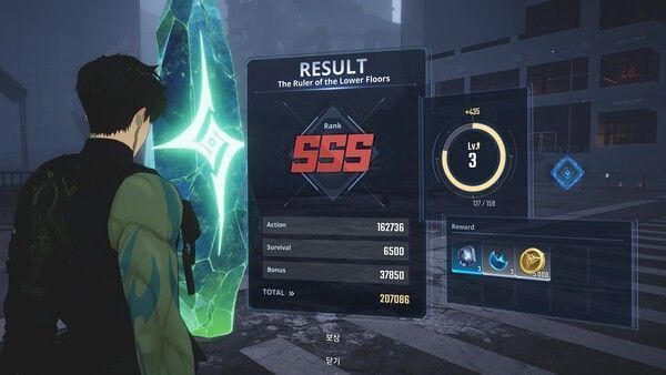 程肖宇进入暗影君王形态，周身环绕黑色能量，双眼发出红光，脚下裂开深渊，仿佛掌控生死