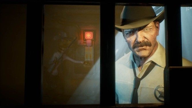 战斗场景中一名伙伴转身对准主角开火，背景充满背叛与决裂的氛围