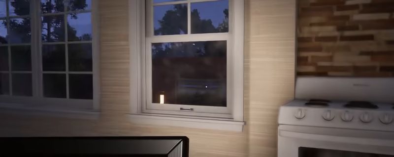 《犯罪模拟器》游戏主界面展示，角色站在城市街头，背景为霓虹灯闪烁的都市夜景，充满犯罪氛围