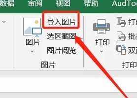 导入图片窗口中，用户正在点击导入按钮，准备选择多个图片文件