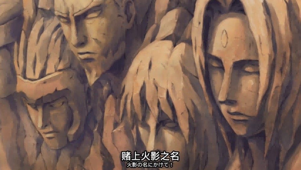 纲手躺在医疗床上昏迷不醒，周围医疗设备闪烁，静音守候在旁神情担忧