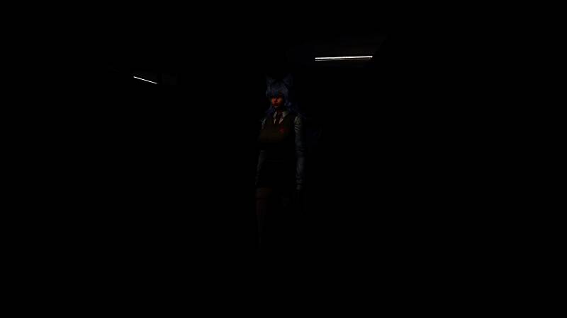 解谜界面展示，主角操作机关打开暗门，墙上刻有神秘符号