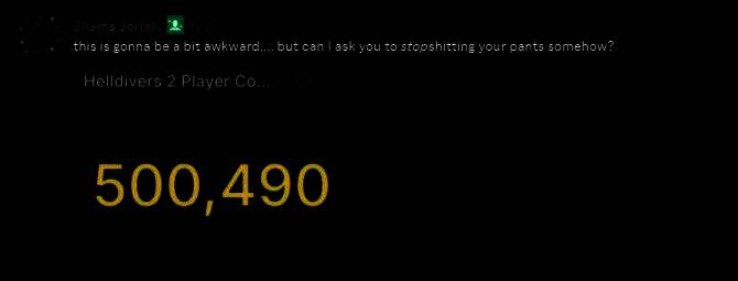 《绝地潜兵2》多人合作战斗场景，四名玩家角色协同作战，火力全开对抗蜂拥而至的虫族敌人