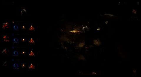 星灵石魔像魔宠展示图，通体晶石构造，散发蓝色能量光芒，悬浮于空中