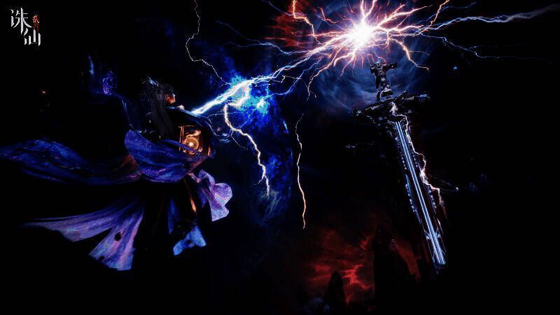 玩家角色在不同仙途间自由切换，展示战斗、炼丹、制衣等多种玩法场景