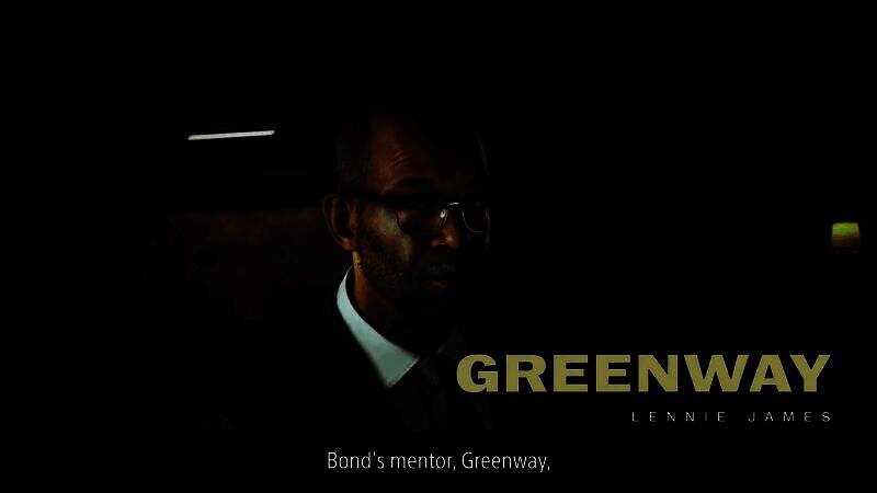 多位演员排成一列面对镜头，每人旁边显示对应游戏角色的3D模型对比图