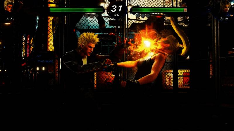 跨平台对战画面，PS5与PC玩家ID同屏显示，技能碰撞特效华丽，体现高速战斗节奏