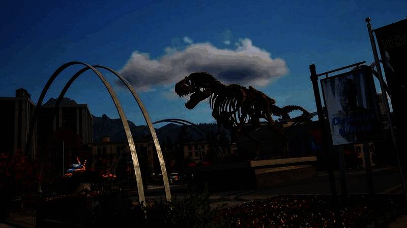 清晨阳光穿透云层洒在郊区公交终点站，一辆蓝色涂装的巴士正缓缓启动出发