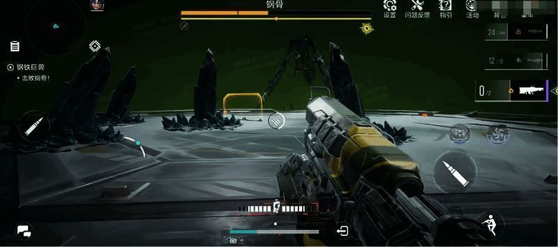 赛季奖励界面展示，包含火线磐石机甲皮肤、限定挂饰、天赋树升级路径及倒计时进度条