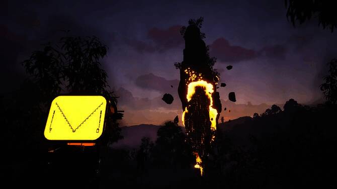 玩家在破败实验室中搜索物资，墙壁布满血迹与神秘符号，气氛压抑