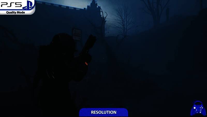 角色在昏暗房间中移动，光线边缘锯齿明显，缺乏真实感