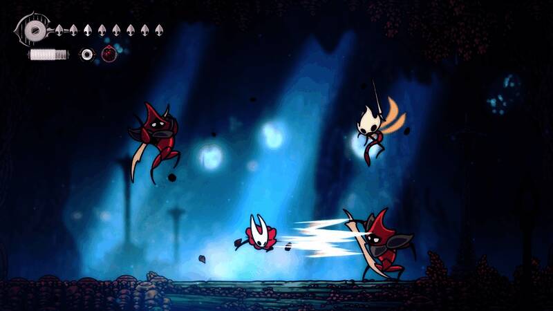 《丝之歌》新场景概念图，主角在漂浮的空中岛屿间穿梭，周围环绕着发光丝线与神秘生物