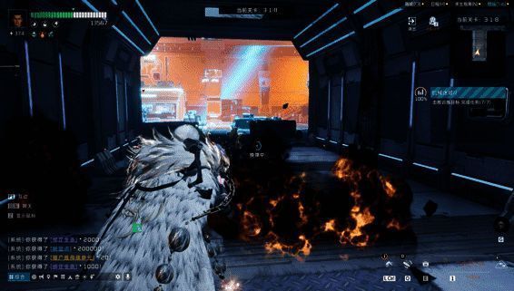 宠物在战斗中释放主动技能，火焰爆发击退敌人，战场局势瞬间逆转