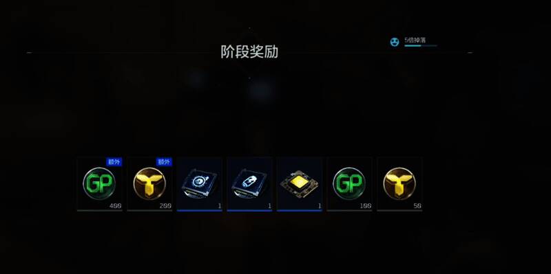 深渊秘境关卡界面展示，左侧为已通关层数进度条，右侧显示本层掉落的金色品质狙击枪