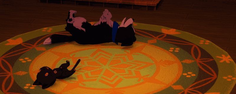 《牧场物语 来吧！风之繁华集市》中宠物评选赛的游戏画面，角色正与小动物在舞台上互动，屏幕上方显示按钮提示