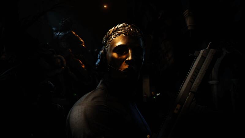 游戏UI界面展示，包括装备选择、任务目标与地图导航