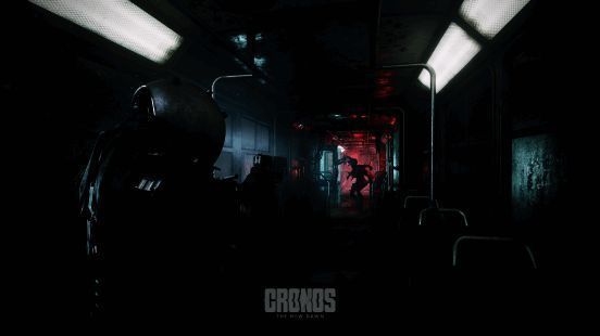 《时间旅者：重生曙光》游戏主视觉图，昏暗的未来城市废墟中，主角背影孤独前行，远处时空裂隙闪烁着诡异光芒