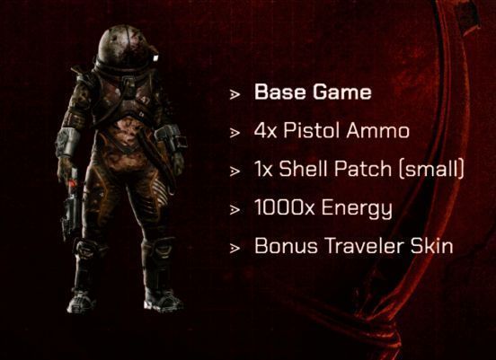 标准版内容展示界面，简洁布局中突出显示基础武器弹药与皮肤奖励，整体风格偏向实用主义