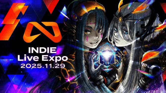 INDIE Live Expo官方宣传海报，画面中充满各种独立游戏角色与艺术元素，色彩斑斓且富有想象力