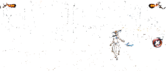 空中释放二技能，踢出强力下段攻击