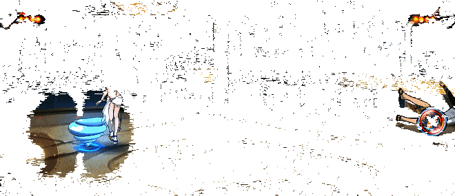 空中释放二技能命中轻海螺，触发浮空控制效果