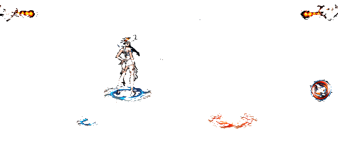 若无敌人进入范围，轻海螺停止旋转并熄灭光芒