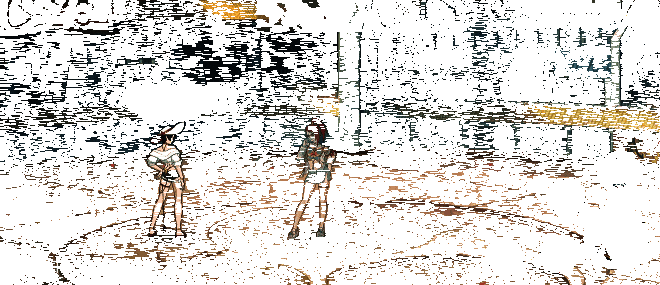 时装版奥义动画，特效更加华丽，海浪呈现红色调