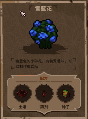 稀有植物配方图示六：漂浮气泡花置于玻璃盆内