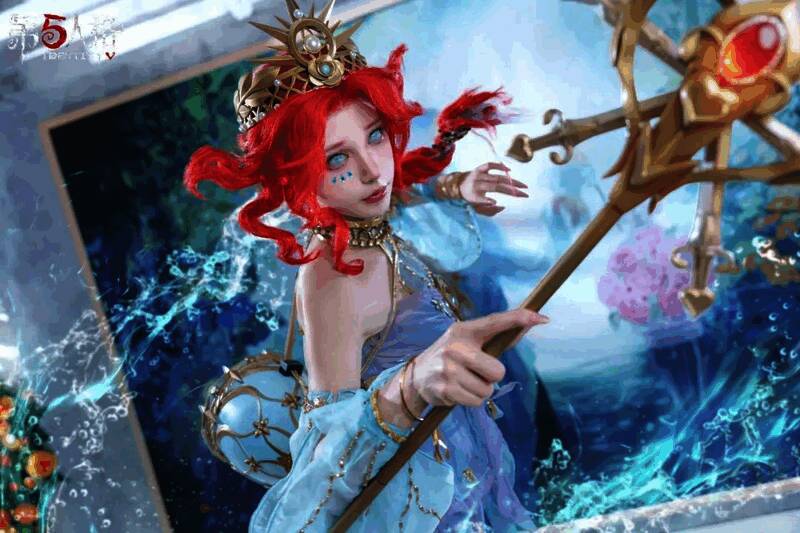 求生者角色‘空军’COSER与小朋友互动，现场氛围温馨欢乐