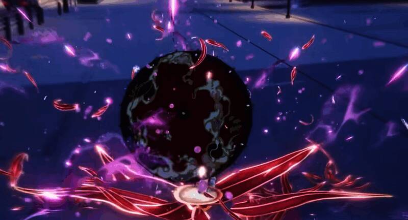 浔施展‘胧月流’连续攻击，剑影交错间留下时间残影，敌人被层层压制