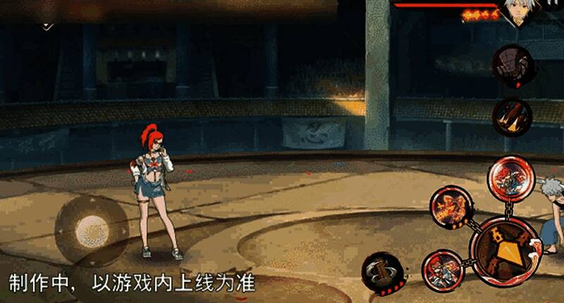 角色技能特效全开，画面绚丽