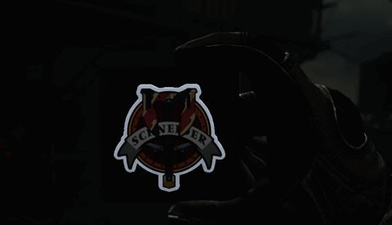 贴纸【先为力胜】设计图，强调力量优先的战斗哲学