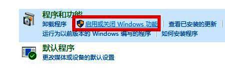 Windows功能窗口中勾选.NET Framework 3.5选项的设置界面