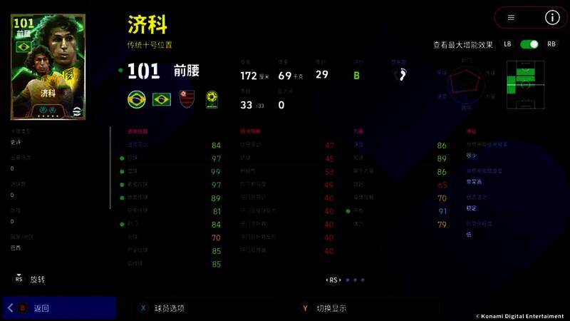 1982年世界杯济科比赛瞬间，身穿10号球衣带球突破，背景为老式电视画面风格