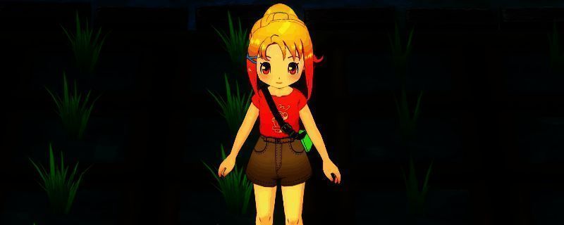 《牧场物语 来吧！风之繁华集市》中玩家在田地中照料作物的画面，土地整齐划分，作物生长茂盛