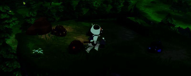 《牧场物语 来吧！风之繁华集市》中矿洞内部场景，玩家角色手持镐子正在敲击矿脉，周围闪烁着不同颜色的矿石光芒