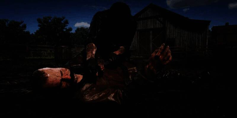 玩家使用手机应用查看《荒野大镖客2》地图与任务标记的界面截图